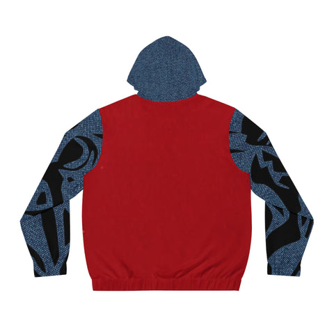 Men's Full-Zip  HIP HOP ART Hoodie (AOP)