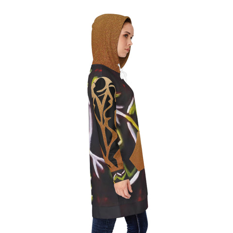 Women's HIP HOP ART Hoodie Dress (AOP)