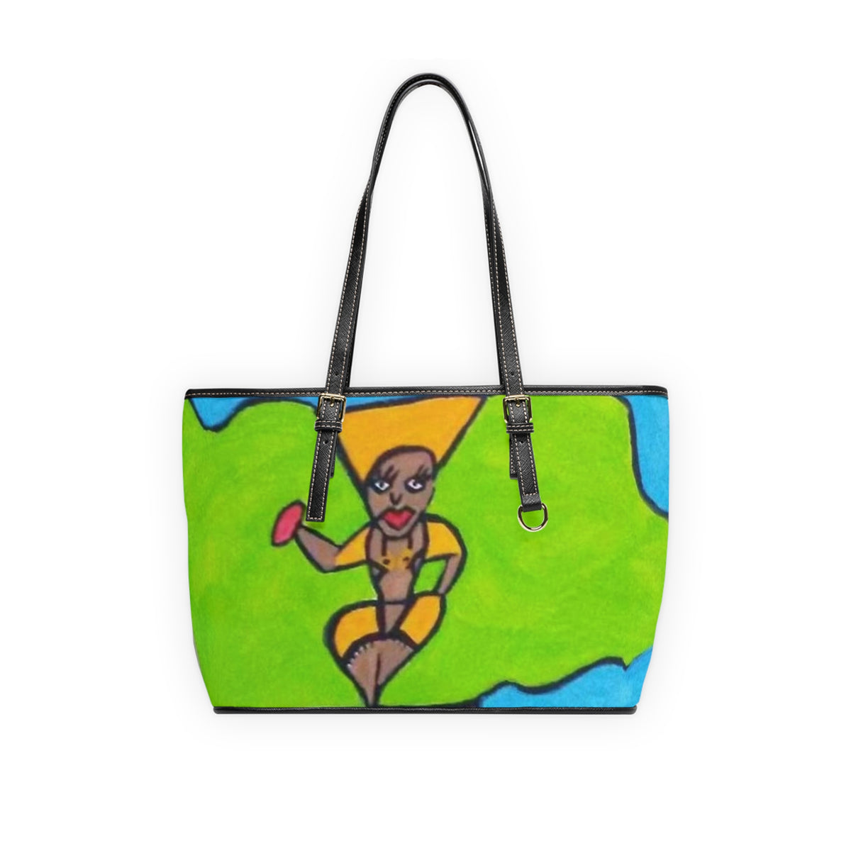 PU Leather  HIP HOP ART Shoulder Bag