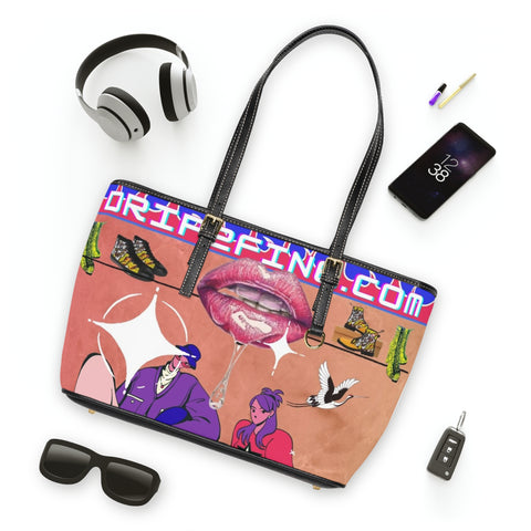 PU Leather HIP HOP ART Shoulder Bag