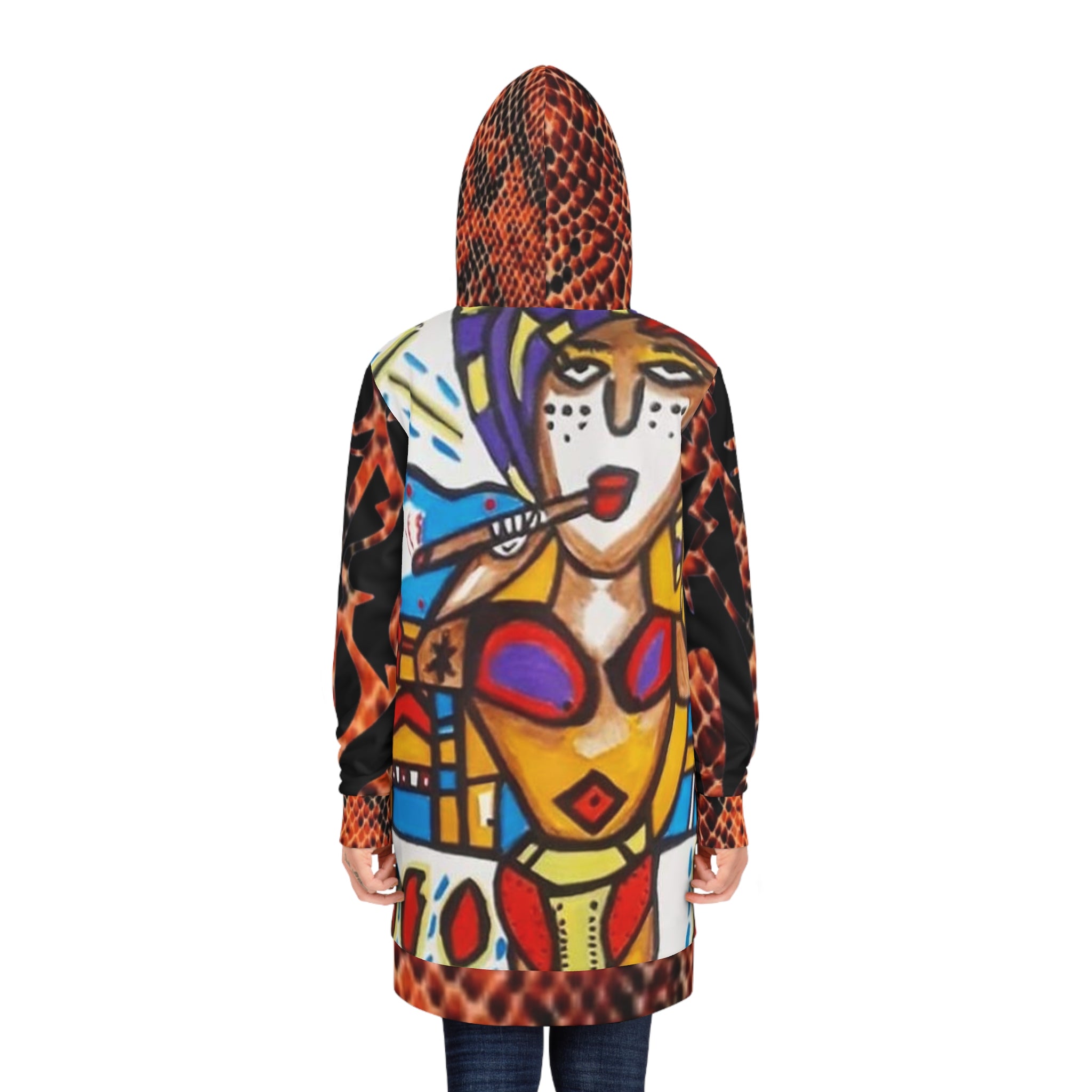 Women's HIP HOP ART Hoodie Dress (AOP)