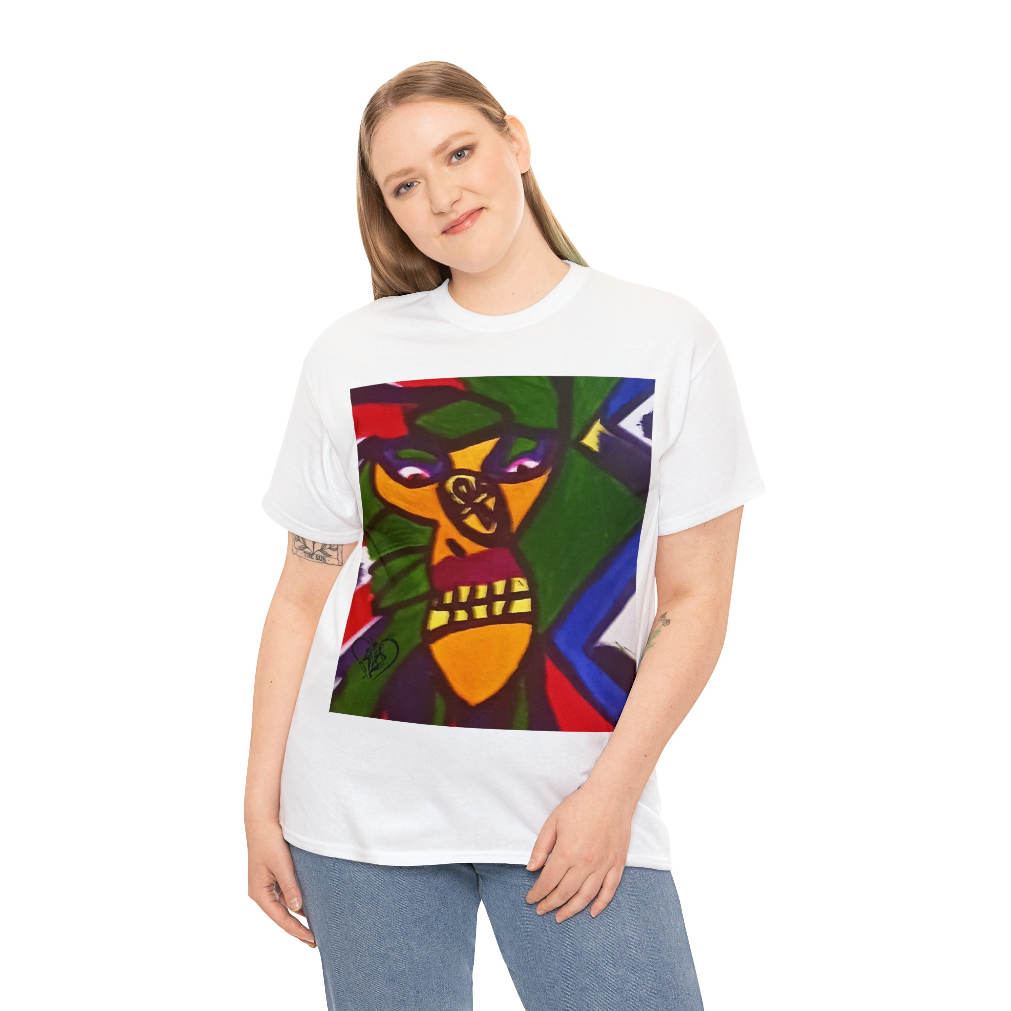 Unisex Heavy Cotton HIP HOP ART Tee