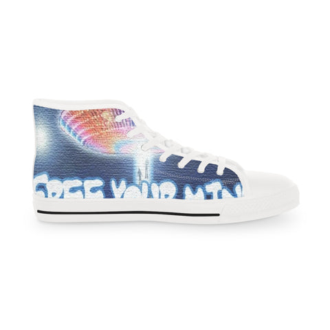 Men's High Top HIP HOP ART  Sneakers