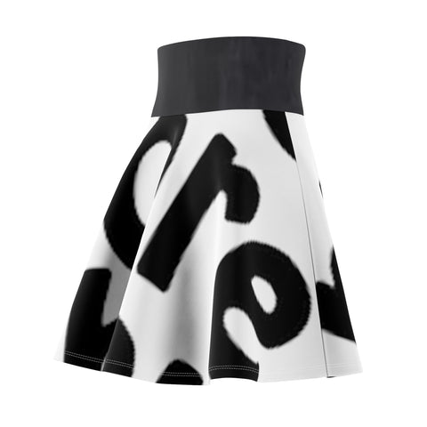 Women's  HIP HOP ART Skater Skirt (AOP)