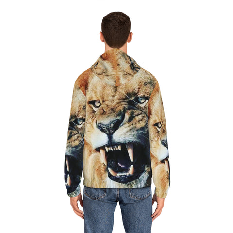 Men's Full-Zip HIP HOP ART Hoodie (AOP)