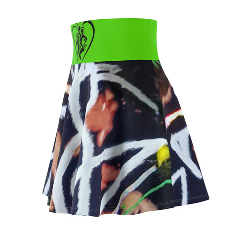 Women's  HIP HOP ART Skater Skirt (AOP)