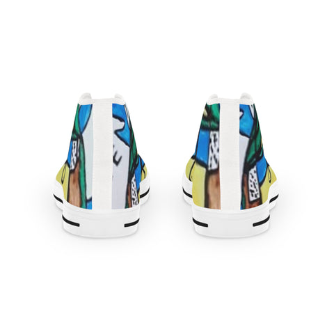 Men's High Top  HIP HOP ART Sneakers