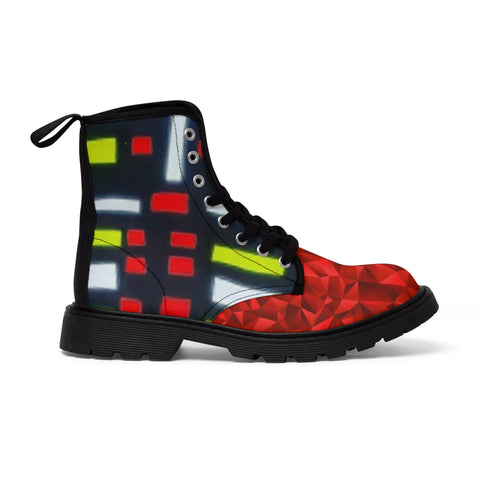 Men's Canvas  HIP HOP ART Boots