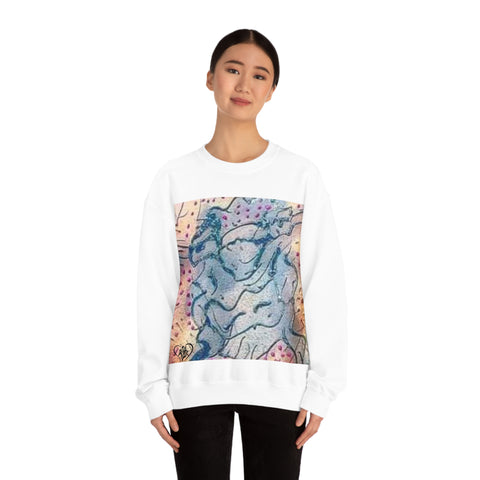 Unisex Heavy Blend™  HIP HOP ART Crewneck Sweatshirt