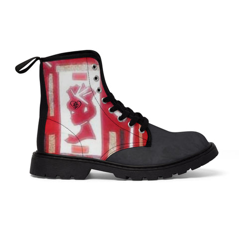 Men's Canvas  HIP HOP ART Boots