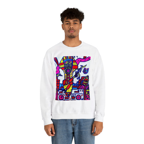 Unisex Heavy Blend™ HIP HOP ART Crewneck Sweatshirt