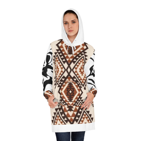 Women's  HIP HOP ART Hoodie Dress (AOP)