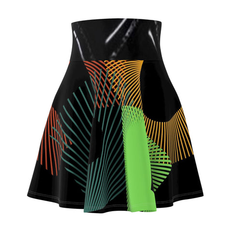 Women's HIP HOP ART Skater Skirt (AOP)