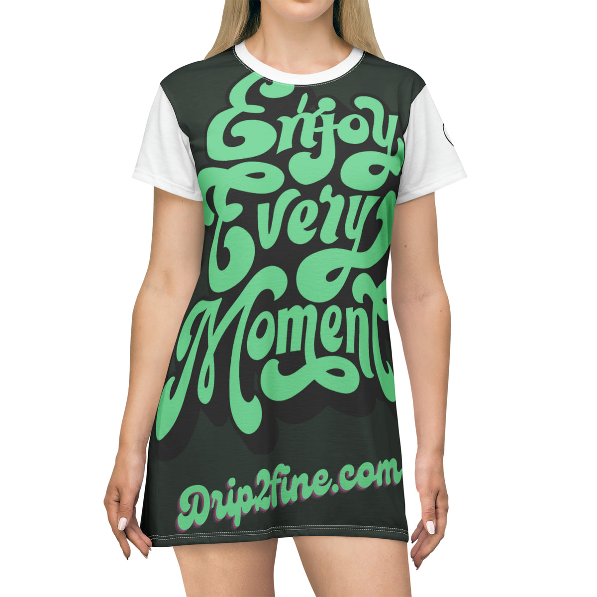 HIP HOP ART T-Shirt Dress (AOP)