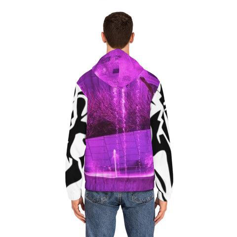 Men's Full-Zip HIP HOP ART Hoodie (AOP)