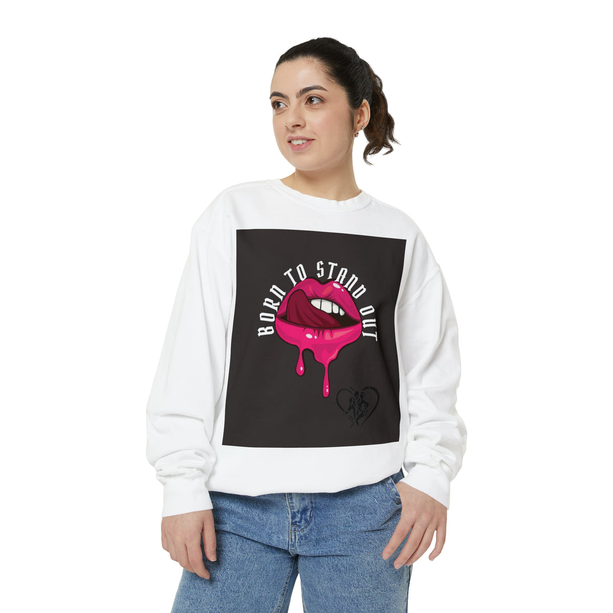 HIP HOP ART Unisex Garment-Dyed Sweatshirt