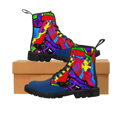 Men's Canvas  HIP HOP ART Boots