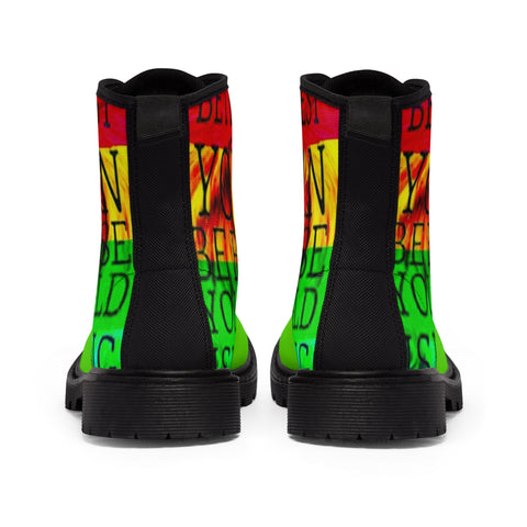 Women's Canvas HIP HOP ART Boots