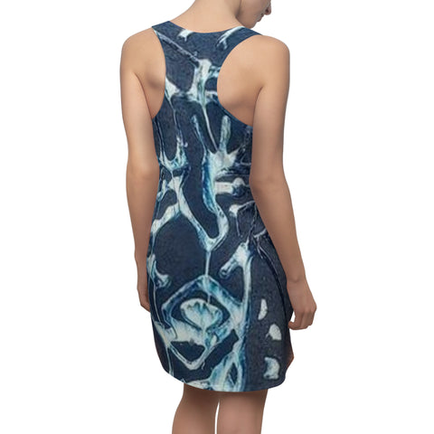 Women's Cut & Sew HIP HOP ART Racerback Dress (AOP)