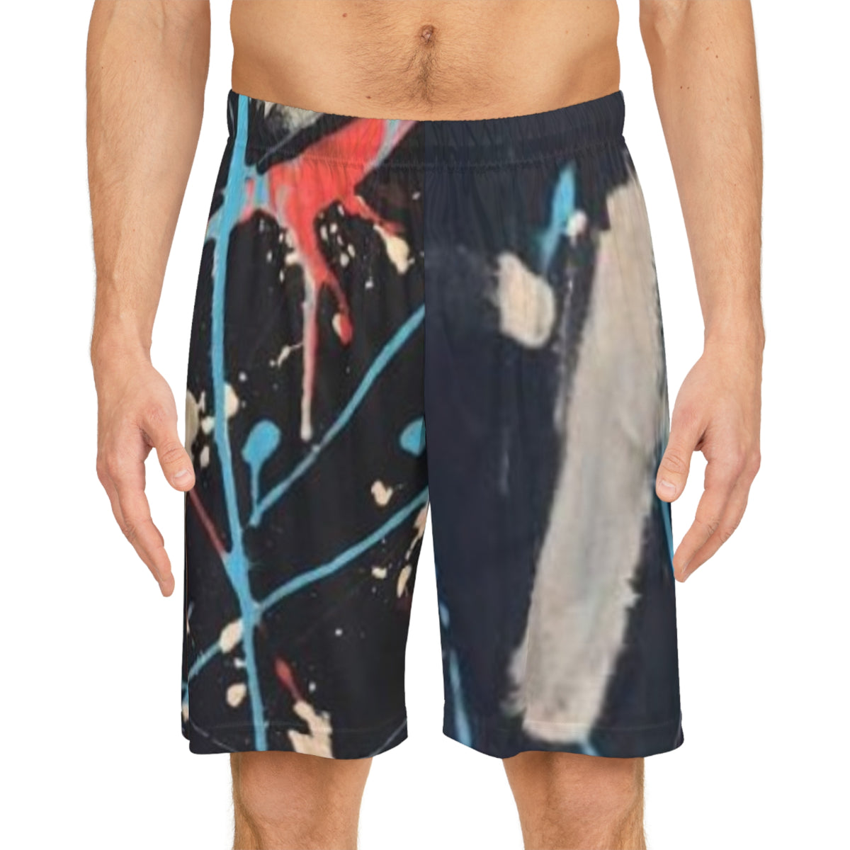 HIP HOP ART Basketball Shorts (AOP)