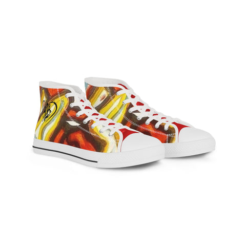 Men's High Top  HIP HOP ART Sneakers