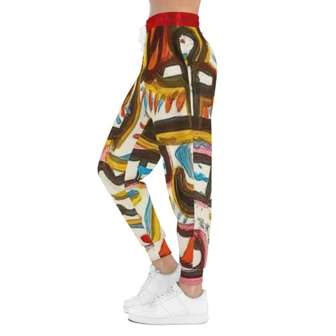 HIP HOP ART Athletic Joggers (AOP)