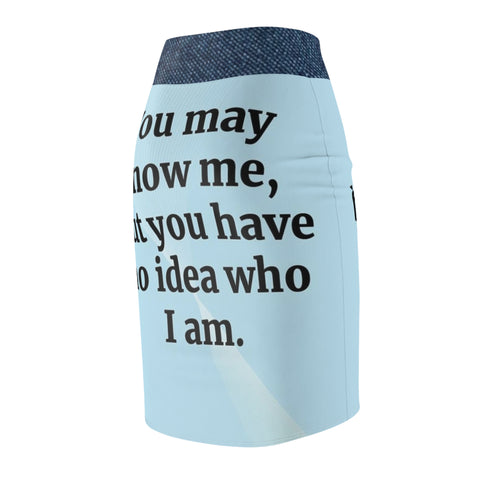 Women's HIP HOP ART Pencil Skirt (AOP)