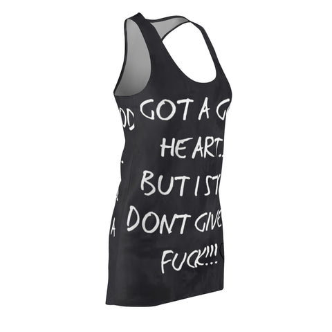 Women's Cut & Sew HIP HOP ART Racerback Dress (AOP)