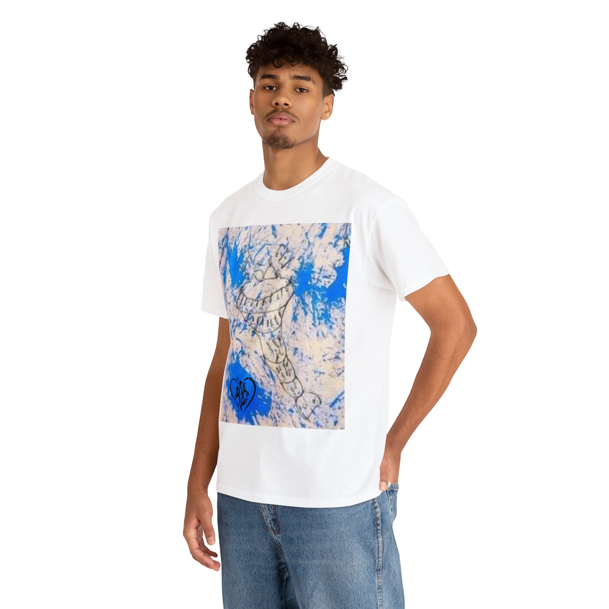 Unisex Heavy HIP HOP ART Cotton Tee