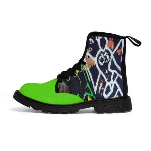 Women's Canvas HIP HOP ART Boots