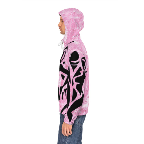 Men's Full-Zip  HIP HOP ART  Hoodie (AOP)