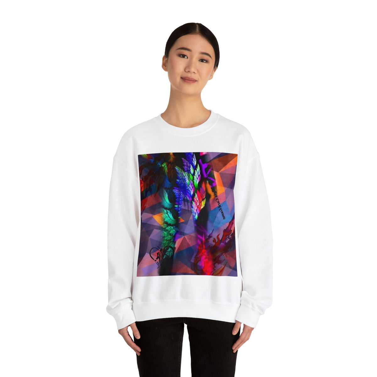 Unisex Heavy Blend™  HIP HOP ART Crewneck Sweatshirt