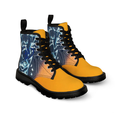 Men's Canvas  HIP HOP ART Boots