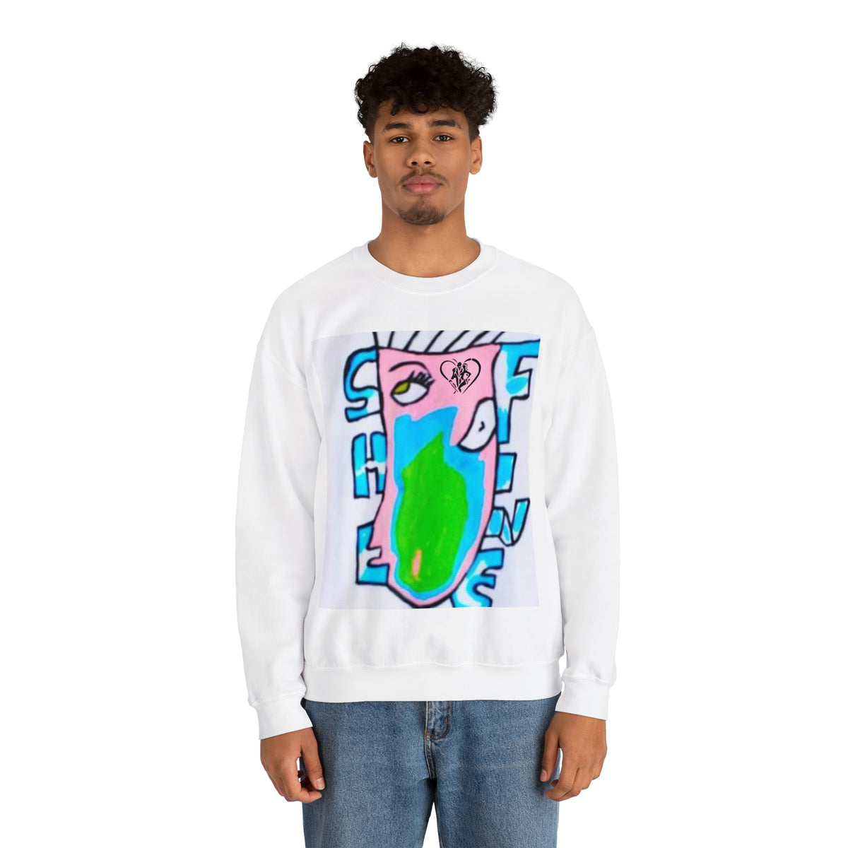 Unisex Heavy Blend™  HIP HOP ART Crewneck Sweatshirt