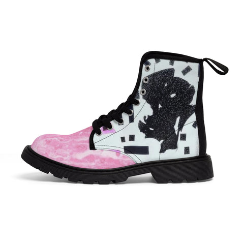 Men's Canvas  HIP HOP ART  Boots