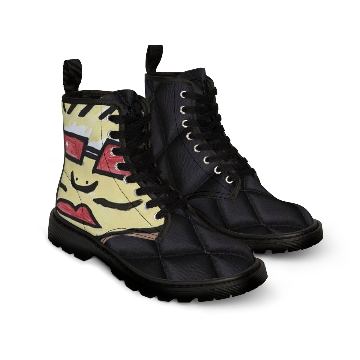 Men's Canvas HIP HOP ART Boots