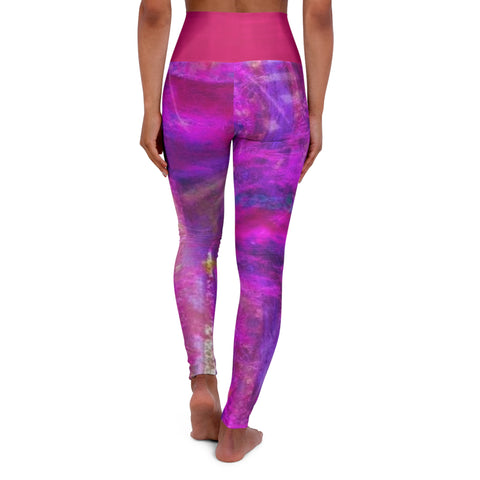 High Waisted HIP HOP ART Yoga Leggings (AOP)
