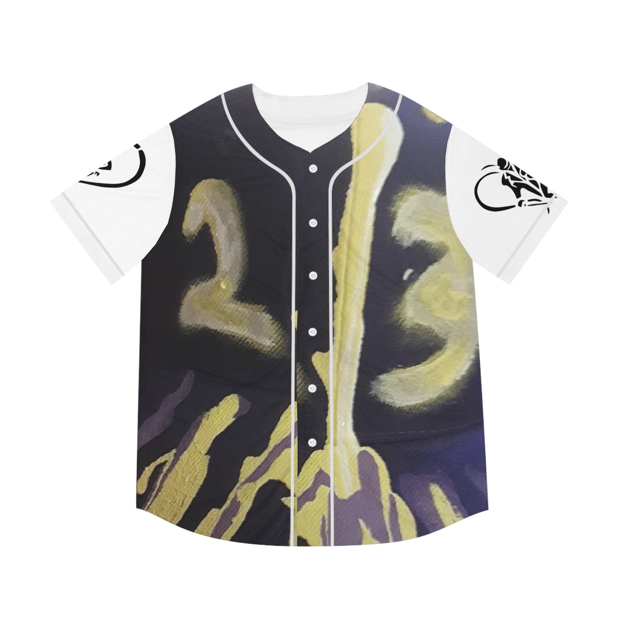 HIP HOP ART Men's Baseball Jersey (AOP)