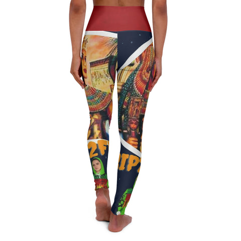 High Waisted  HIP HOP ART Yoga Leggings (AOP)