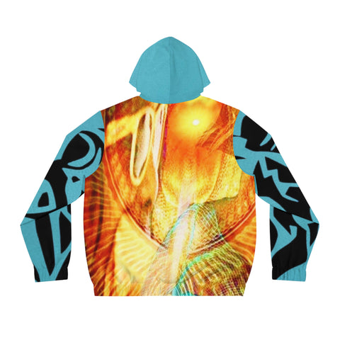 Men's Full-Zip  HIP HOP ART Hoodie (AOP)