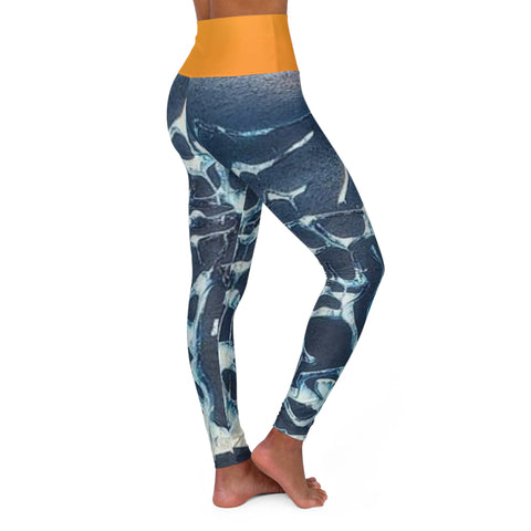 High Waisted  HIP HOP ART Yoga Leggings (AOP)