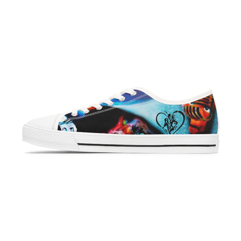 Women's Low Top HIP HOP ART Sneakers