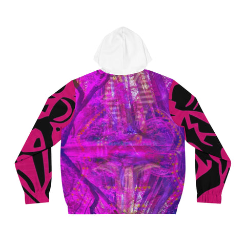 Men's Full-Zip  HIP HOP ART Hoodie (AOP)