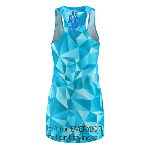 Women's Cut & Sew HIP HOP ART Racerback Dress (AOP)