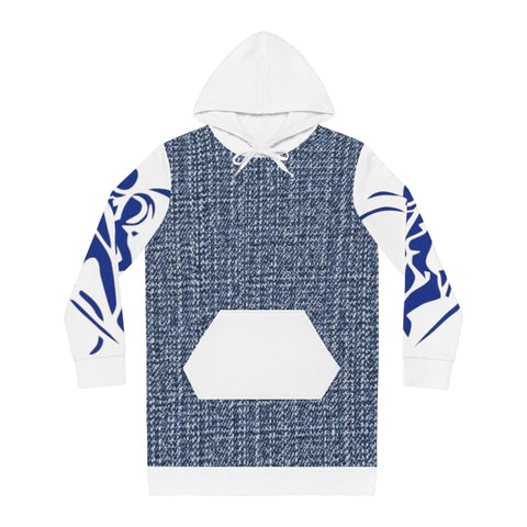 Women's HIP HOP ART Hoodie Dress (AOP)