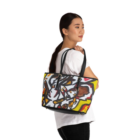 PU Leather HIP HOP ART Shoulder Bag