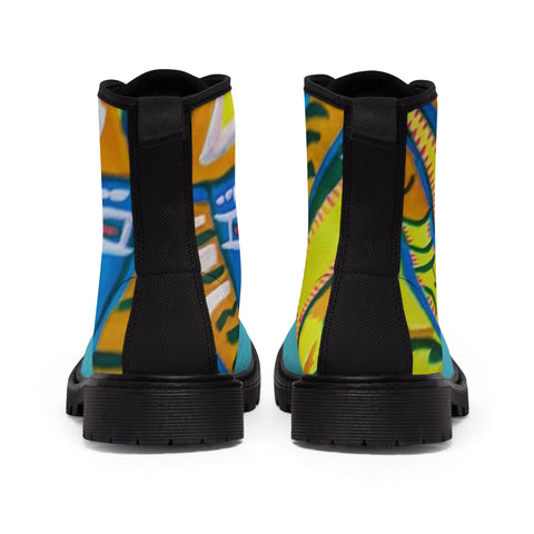 Men's Canvas  HIP HOP ART  Boots