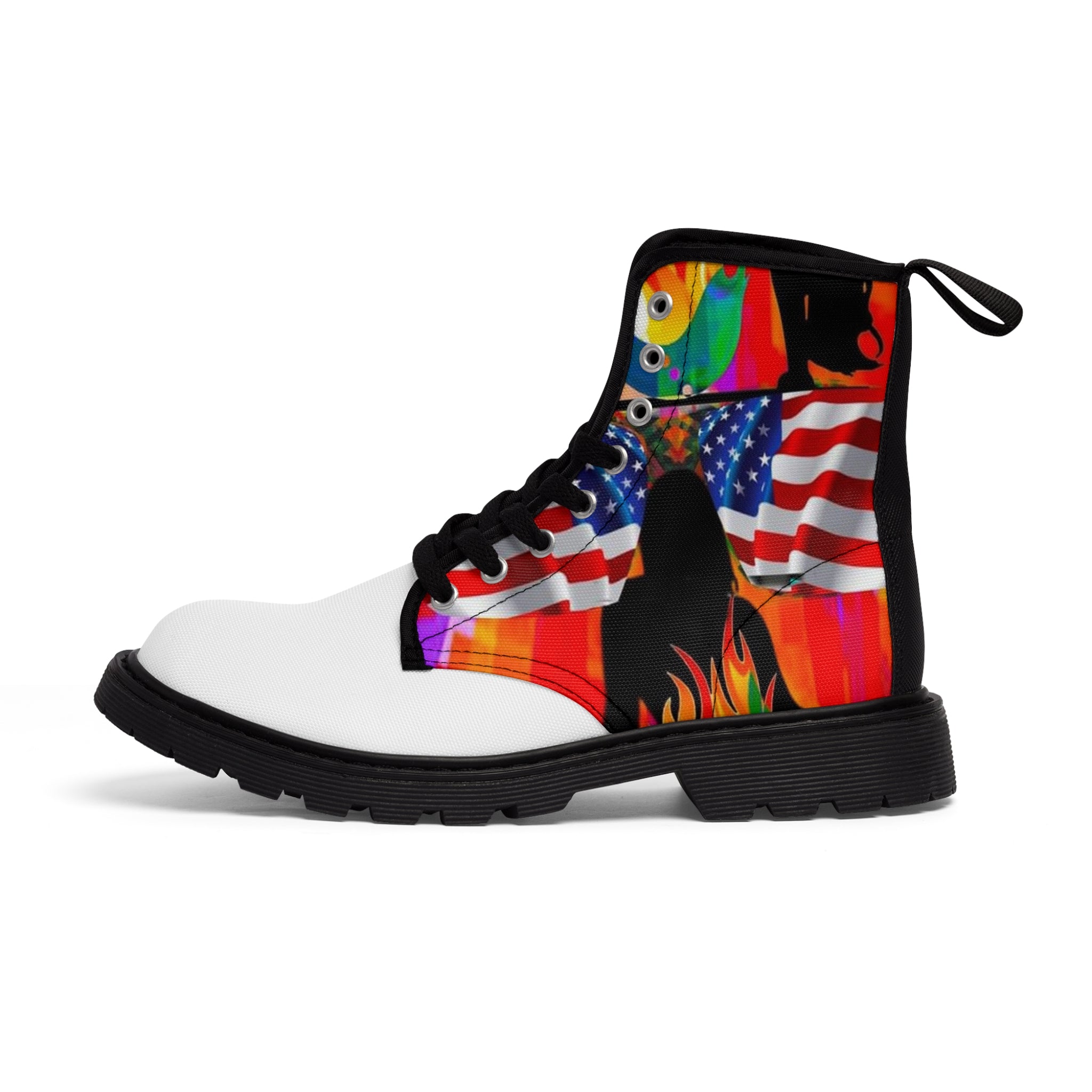 Women's Canvas HIP HOP ART Boots