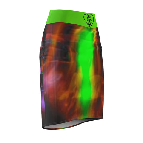 Women's  HIP HOP ART Pencil Skirt (AOP)