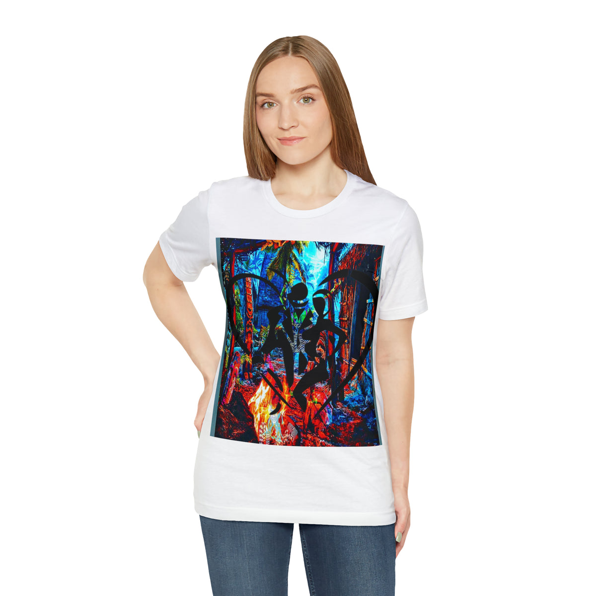 HIP HOP ART Unisex Jersey Short Sleeve Tee